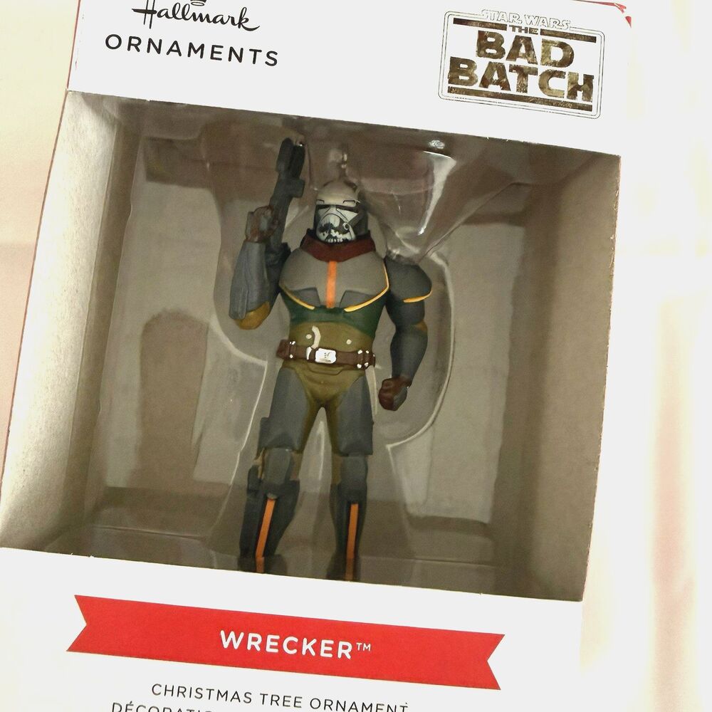 STAR WARS Hallmark Ornament WRECKER THE BAD BATCH Xmas Disney 2024 NEW